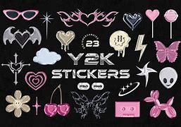 Image result for Y2K Sticker Pack