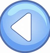 Image result for Blue Back Button No Background