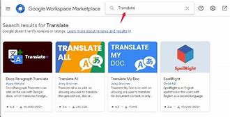 Image result for Google Docs Translate
