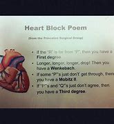 Image result for Heart Block Poem