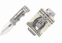 Image result for Money Clip Knife