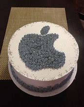 Image result for Apple Logo Cake