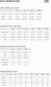 Image result for Nike Girls Size Chart