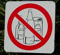 Image result for No Alcohol Sign Funny