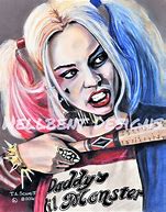 Image result for Cool Harley Quinn Painting Ideas