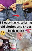 Image result for Clothing Life Hacks