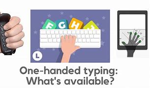 Image result for One Hand Typing