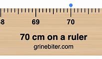 Image result for How Is 70 Cm