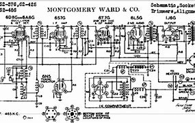 Image result for Montgomery Ward Radio Diagram