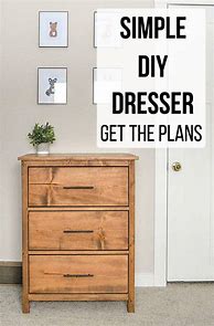 Image result for 36 Inch Dresser Plans DIY