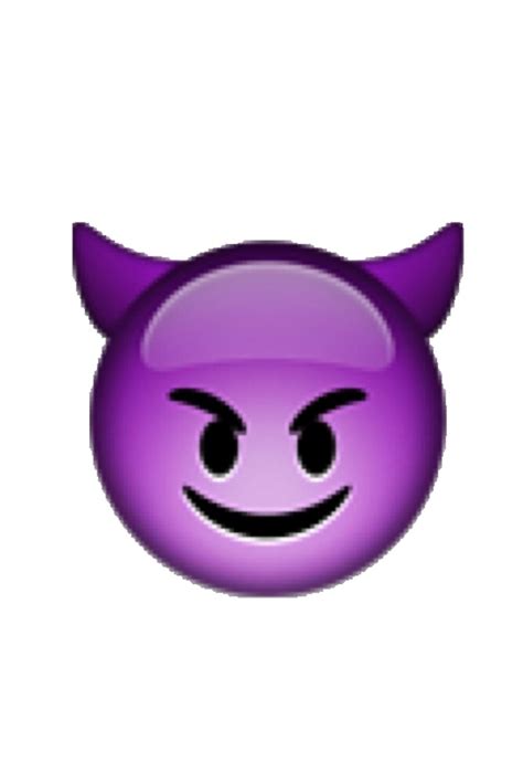 Purple Demon Emoji