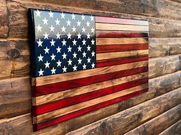 Image result for American Flag Wood Design