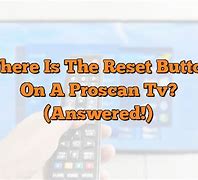 Image result for How to Reset Proscan TV