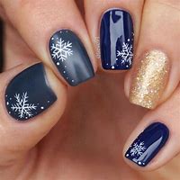 Image result for Snowflake Fingernails