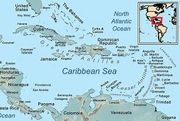 Image result for British West Indies Map