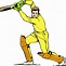 Image result for Cricket Batting Drawing