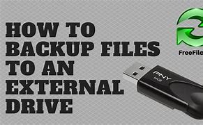 Image result for Backup Files to External Hard Drive