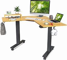 Image result for Adjustable Desk with Wheels