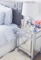 Image result for Mirrored Coastal Night Stand