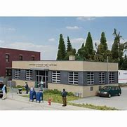 Image result for HO Scale Post Office Buildings