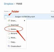 Image result for Delete Dropbox Folder