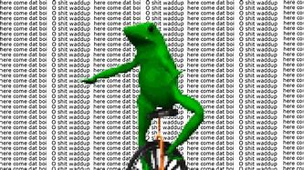 Image result for Dat Boi Meme Wallpaper