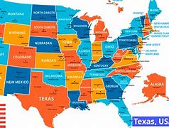 Image result for Map of USA Politically