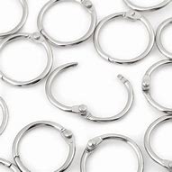 Image result for Stainless Steel Hinged Key Ring