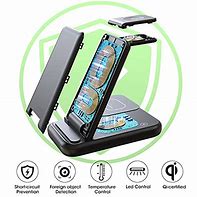 Image result for Dark-Gray Wireless Charger Stand