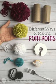 Image result for How to Make Yarn Pom Poms