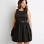 Image result for Black Lace Dress Forever 21