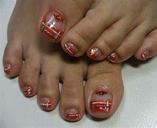 Image result for Winter Toe Nail Art