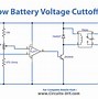 Image result for Battery Cut Off Circuit