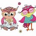 Image result for Owl Drawing for Kids Reading Book