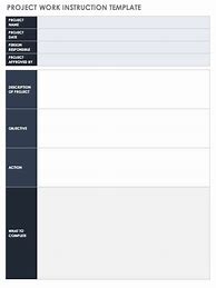 Image result for One Page Instruction Template