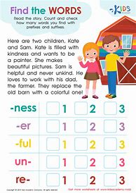 Image result for Prefix/Suffix Worksheets 3rd Grade