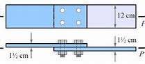 Image result for Three Plate Bolted Joint