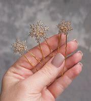 Image result for Snowflake Hair Pin
