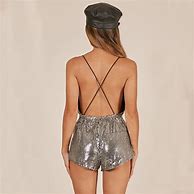 Image result for Sequin Romper Shorts