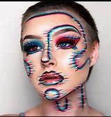 Image result for Glitch Makeup