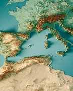 Image result for Europe Relief Map