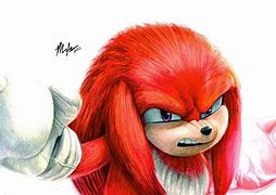 Image result for Sonic Movie Knuckles Fan Art