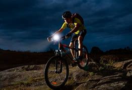Image result for Riding Bike at Night
