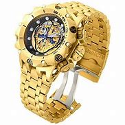 Image result for Invicta Gold Watch