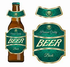 Image result for Beer Bottle Neck Label Template
