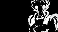 Image result for Gogeta Black and White