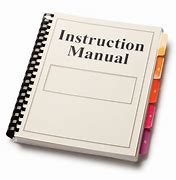 Image result for Instruction Manual Templates