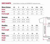 Image result for Men's Shirt Size Chart