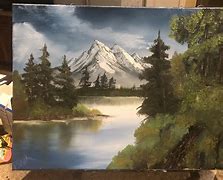 Image result for Landscape Acrylic Painting Bob Ross