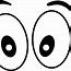 Image result for Cartoon Eyes Clip Art Black and White